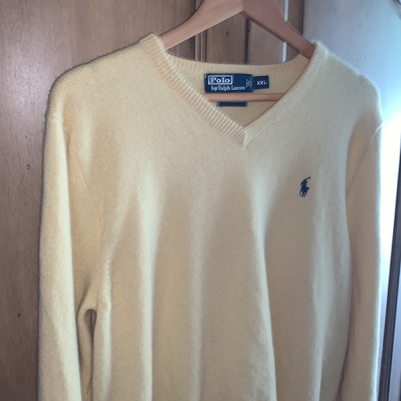 Polo by Ralph Lauren Sweater 100%Lambs Wool - Picture 2 of 8